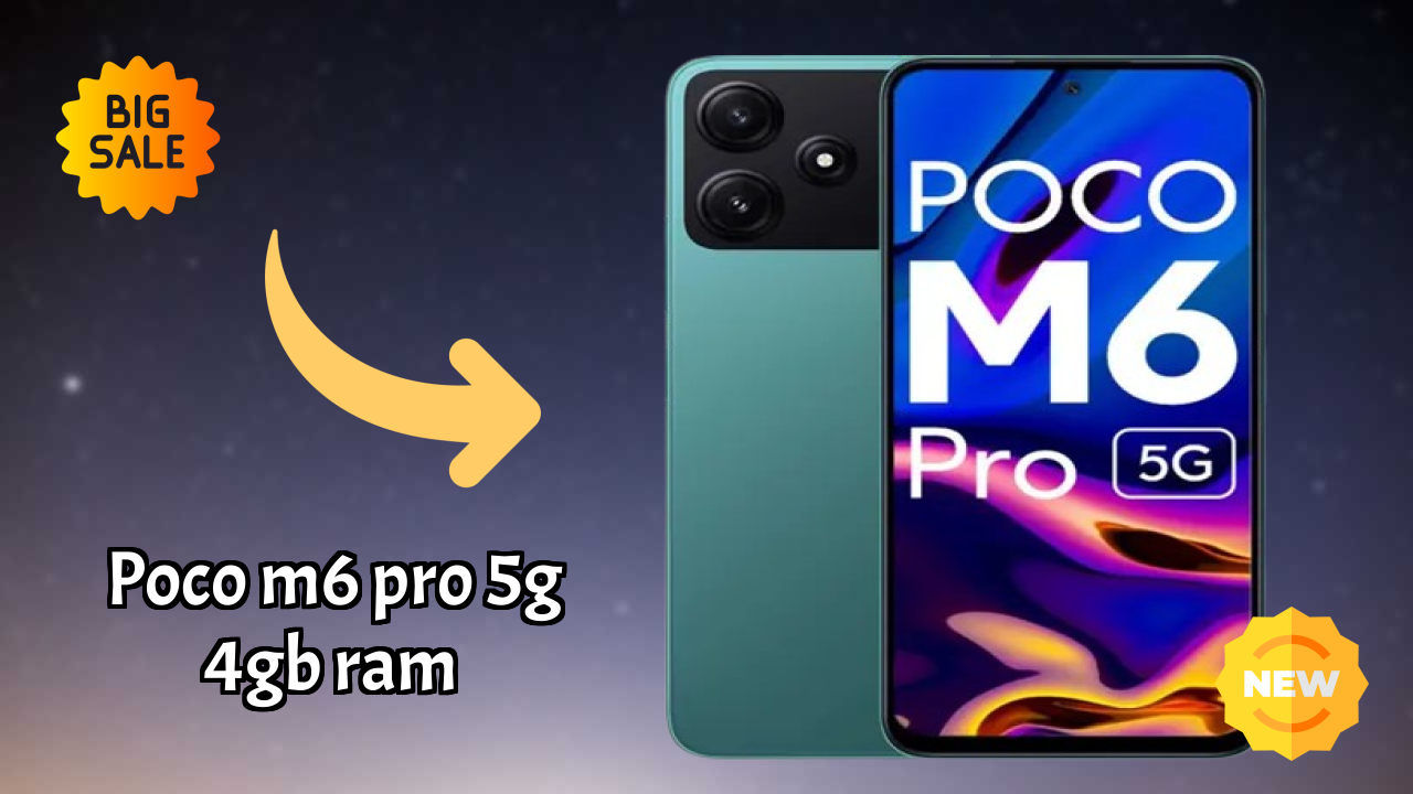 POCO M6 Pro 5G 4GB RAM Camera Review: 50 MP + 2 MP Rear Camera Photo Quality
