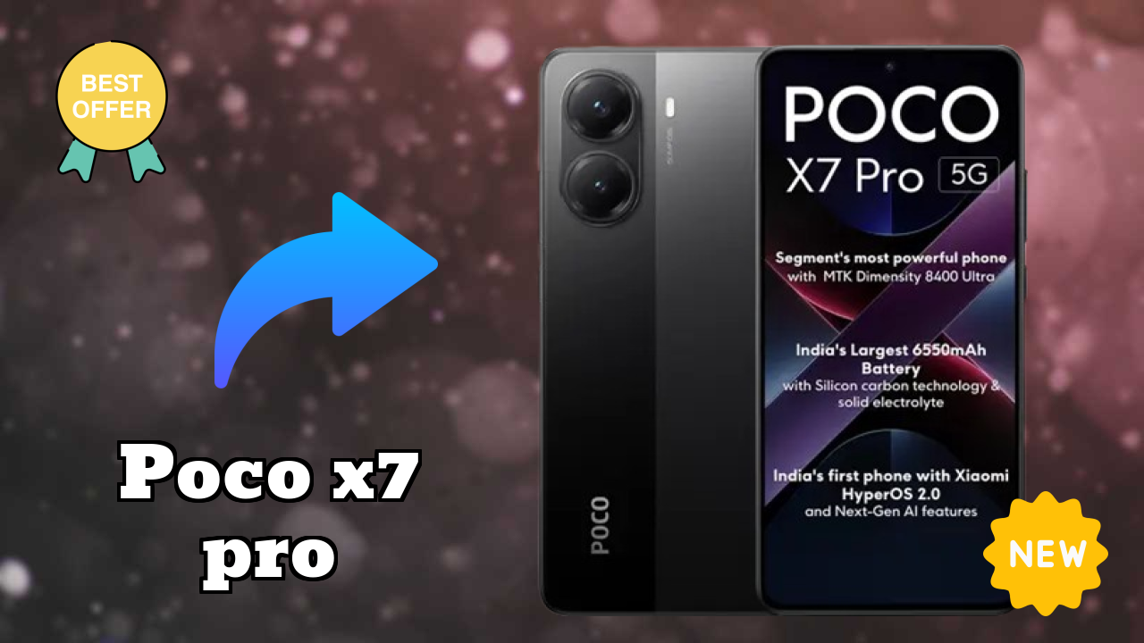 POCO X7 Pro Display Technology: AMOLED Review