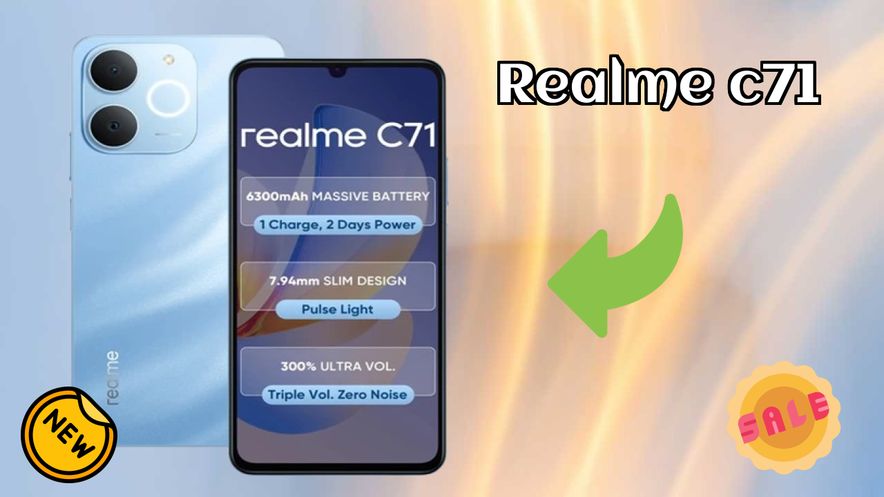Get Realme C71 at Just ₹6,999 - Limited Time Offer!