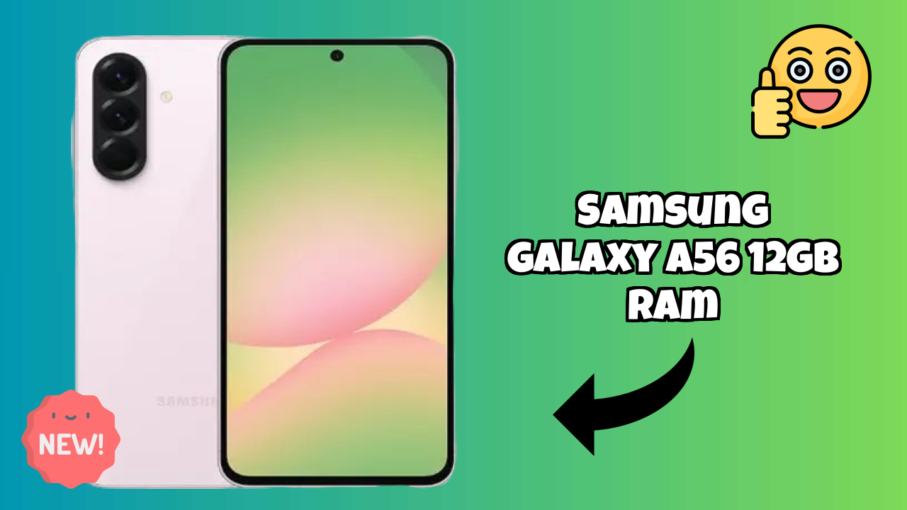 Samsung Galaxy A56 12GB RAM Battery Life: 5000 MAh Charging Speed