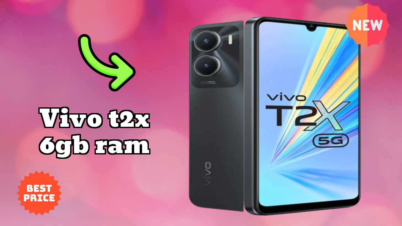 Vivo T2x 6GB RAM Performance: 6 GB RAM Gaming Tested