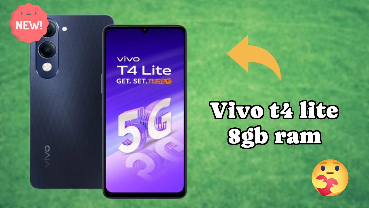 Vivo T4 Lite 8GB RAM Camera Quality: 50 MP + 2 MP Rear Camera Photo Review