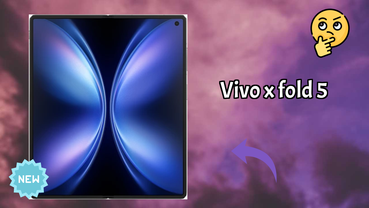 Vivo X Fold 5 Display Technology: 8.03 Inches (20.4 Cm) Screen